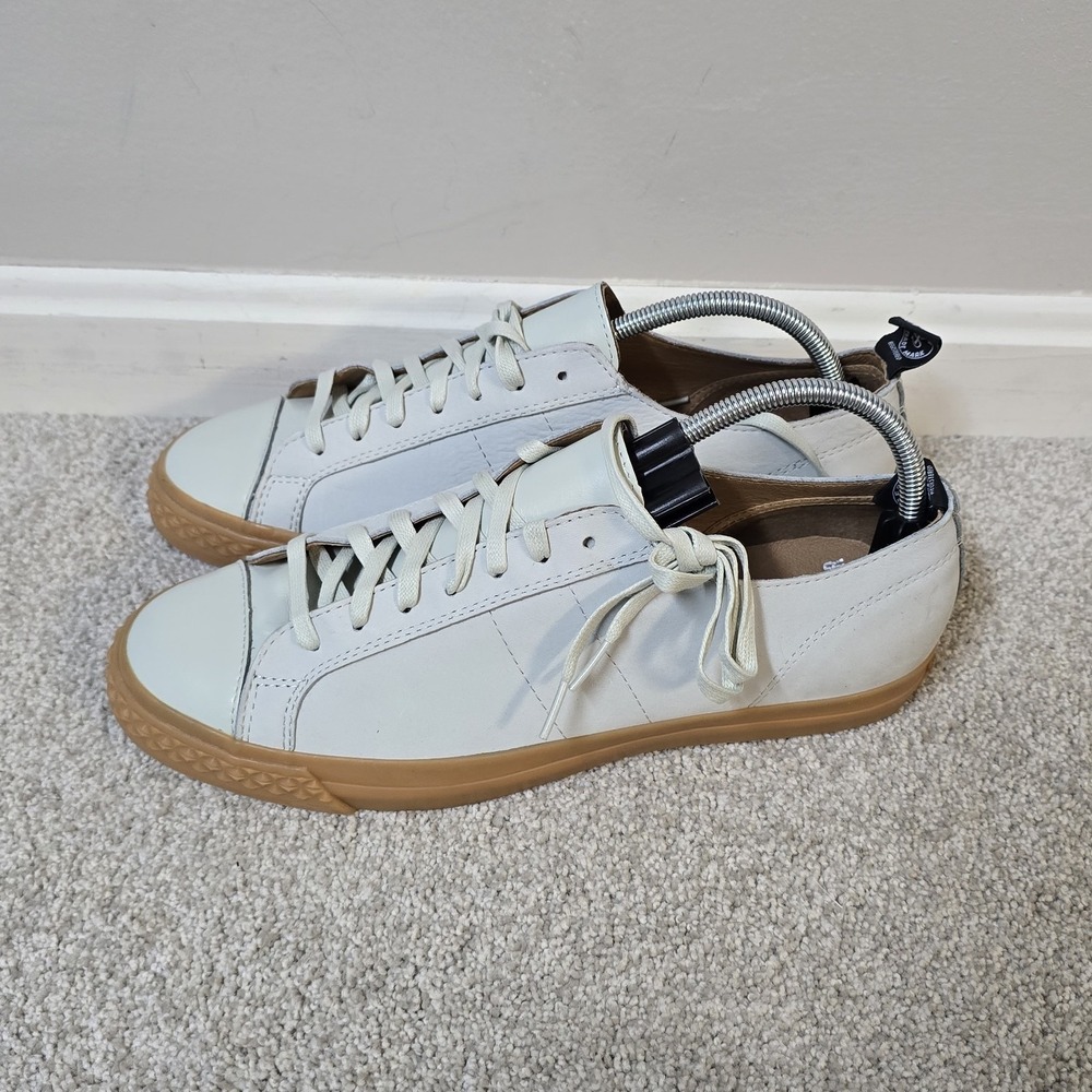 PF Flyers x Todd Snyder Sneakers Men's 10.5 White Leather Gum Sole Low Top